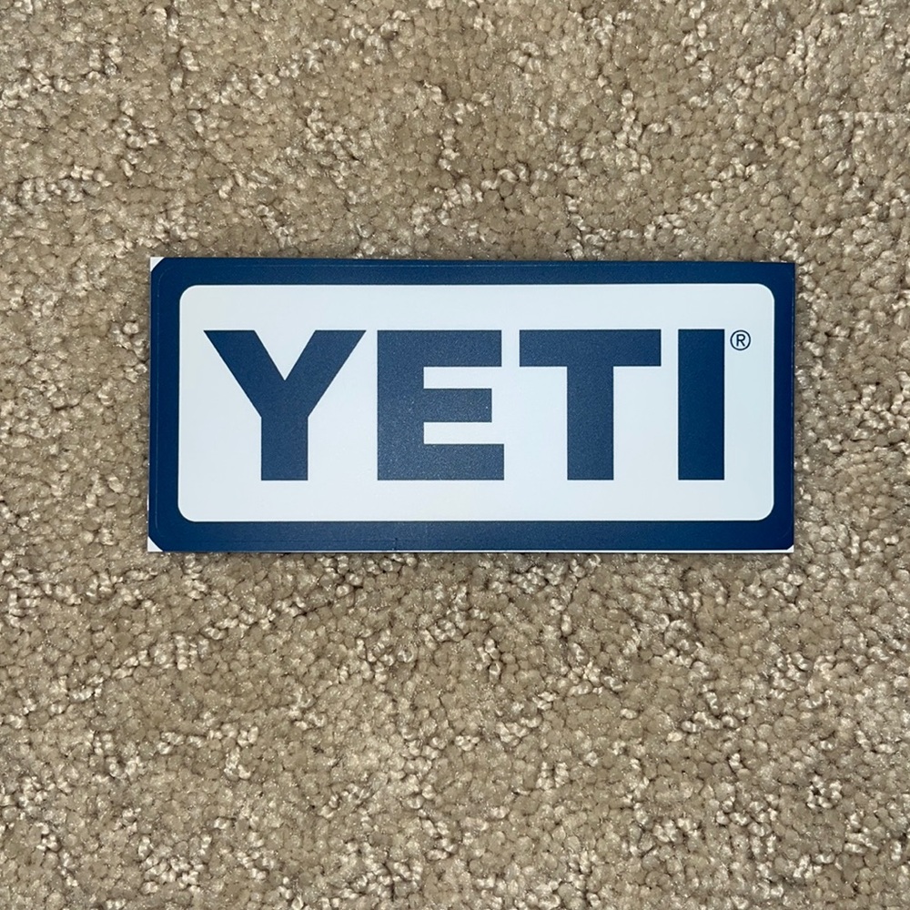FREE YETI Sticker when added to bundle